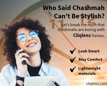 Who Said Chashmah Can’t Be Stylish? Discover Trendy Frames at Cliqlens!