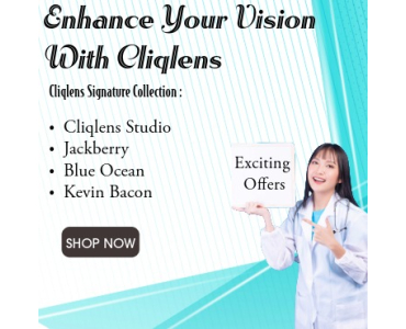 Enhance Your Vision with Cliqlens: Discover Signature Eyewear Collections