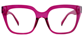 Modern eyeglasses with square shaped lenses and thiick, sheet frames, stylish and trendy cliqlens eywear