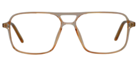 square double bar eyeglasses for men and women cliqlens trendy and stylish eyewear