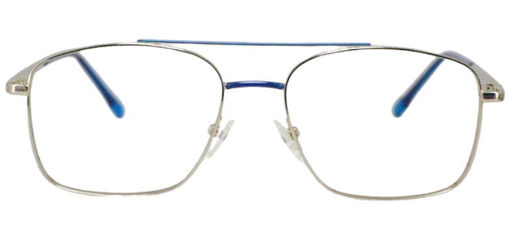 Cliqlens Cool Square Double Bar Eyeglasses Frame 