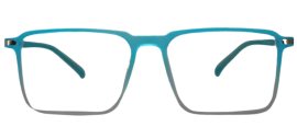 Square sheet eyeglasses for men and women unique fancy and trendy cliqlens eyewear