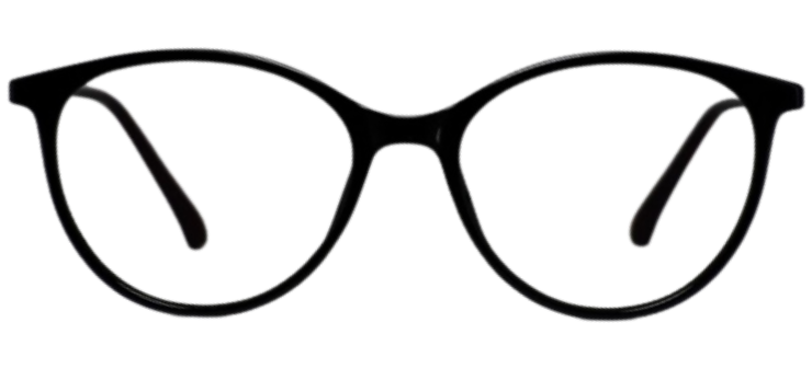 Cliqlens Cool Round Frame Full Rim Eyeglasses 