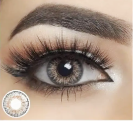 Grey Brown Color Style Contact Lenses