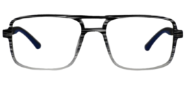 Cliqlens Cool Square Double Bar Eyeglasses Frame