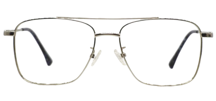 Cliqlens Cool Square Double Bar Eyeglasses Frame 