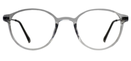 Cliqlens Cool Round Frame Eyeglasses vfr-Transparent