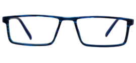 Rectangle eyeglasses with slim metal frame
Stylish rectangular glasses for office wear