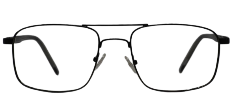 Cliqlens Cool Square Double Bar Frame Eyeglasses 