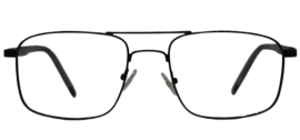 Cliqlens Cool Square Double Bar Frame Eyeglasses