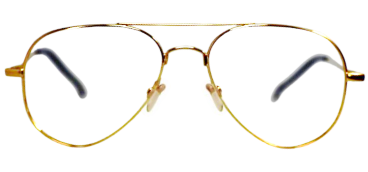 Cliqlens Smart Aviator Frame Eyeglasses GGTYU -Golden