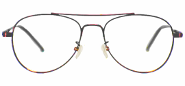 Cliqlens Cool Aviator Frame Eyeglasses nhhytr-Copper Brown