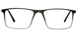 Cliqlens Cool Square Eyeglasses Frame BHY -Black Dual Tone