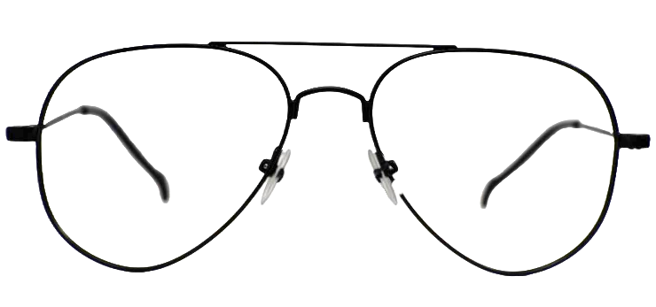 Cliqlens Smart Aviator Frame Eyeglasses jhuyt-Black