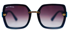 Kevin Bacon Trendy Round Blue Unisex Sunglasses