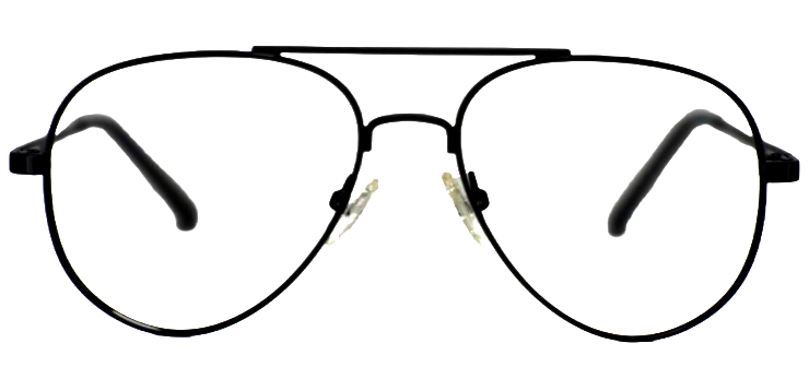 Cliqlens Cool Aviator Frame Eyeglasses BHUGC-Black