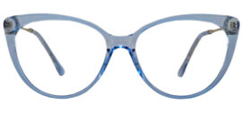 Stylish cat eye eyeglasses with sleek black frame
Elegant cat eye glasses for women, modern design
