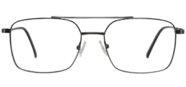 Cliqlens Cool Square Double Bar Frame Eyeglasses