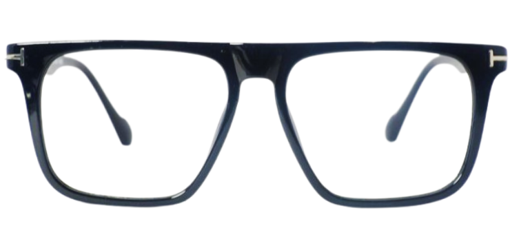 Elegant square eyeglasses for business attire
Square metal eyeglasses with durable frame
