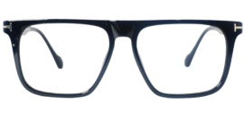 Elegant square eyeglasses for business attire
Square metal eyeglasses with durable frame