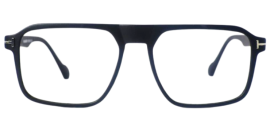 Elegant square eyeglasses for business attire
Square metal eyeglasses with durable frame