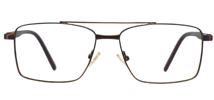 Cliqlens Cool Square Double Bar Eyeglasses Frame 