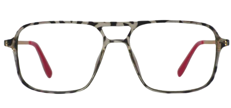 Cliqlens Cool Square Double Bar Eyeglasses Frame 