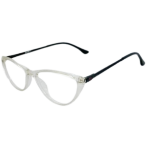 JackBerry Full rim Transparent Cat eye Sheet Eyeglasses for Women