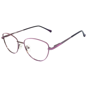 JackBerry Full Rim Cat eye Metal Eyeglasses for Women