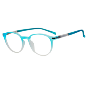 Cliqlens Full Rim Grey Dual Round Sheet Eyeglasses for Men and Women