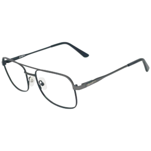 JackBerry Full Rim Square Double Bar Metal eyeglasses for Men and women