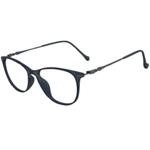 JackBerry Full rim Black Cat eye Sheet Eyeglasses for Women