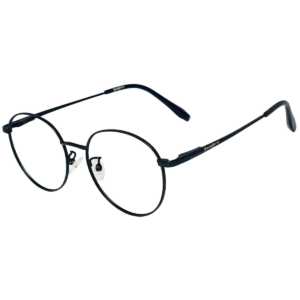 JackBerry Full Rim Round Metal eyeglasses for Men and women
