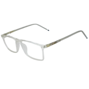JackBerry Full Rim Transparent Rectangle Sheet Eyeglasses for Men and Women