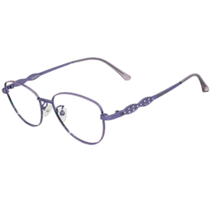 JackBerry Full Rim Cat eye Metal Eyeglasses for Women
