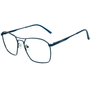 JackBerry Full Rim Square Double Bar Metal eyeglasses for Men and women
