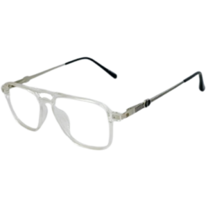 JackBerry Full Rim Transparent Aviator Sheet Eyeglasses for Men and Women