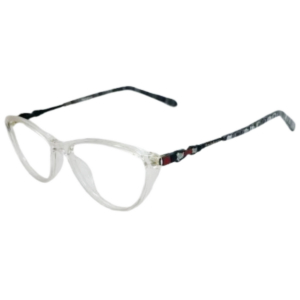 JackBerry Full rim Transparent Cat eye Sheet Eyeglasses for Women
