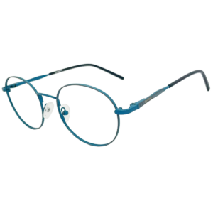 JackBerry Full Rim Round Metal eyeglasses for Men and women