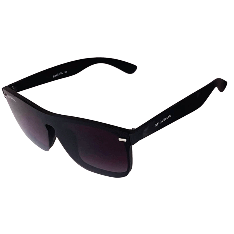 Stylish Black with black lens Full Rim Square Sheet Sunglasses for Men & Women Cliqlens Kevin bacon Square sheet black sunglasses for men and women