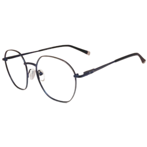 Cliqlens Studio Full Rim Round Black Metal eyeglasses for Women