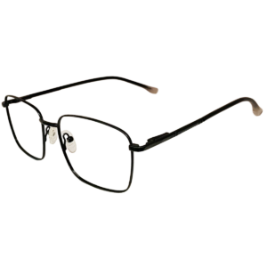 Cliqlens Studio Full Rim Black Square Metal eyeglasses for Men and Women