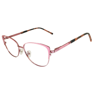 Cliqlens Full rim Purple & Pink Dual, Grey Cat Eye Metal Eyeglasses For Women