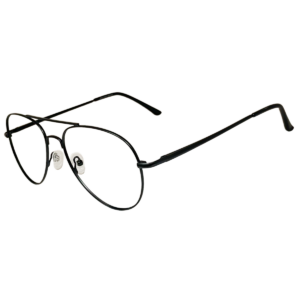 Cliqlens Cool In Black Aviator Frame Eyeglasses For Man & Woman