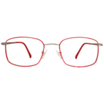 Rectangle Metal Eyeglasses