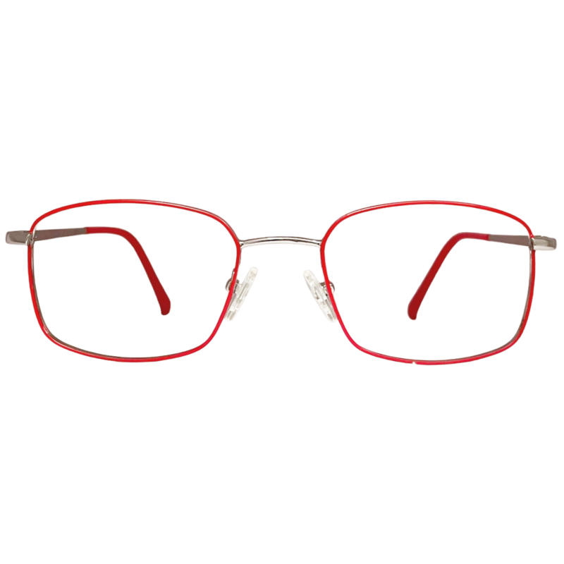 Rectangle Metal Eyeglasses