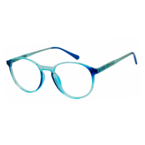 Cliqlens Round Blue dual Sheet eyeglasses for Kids