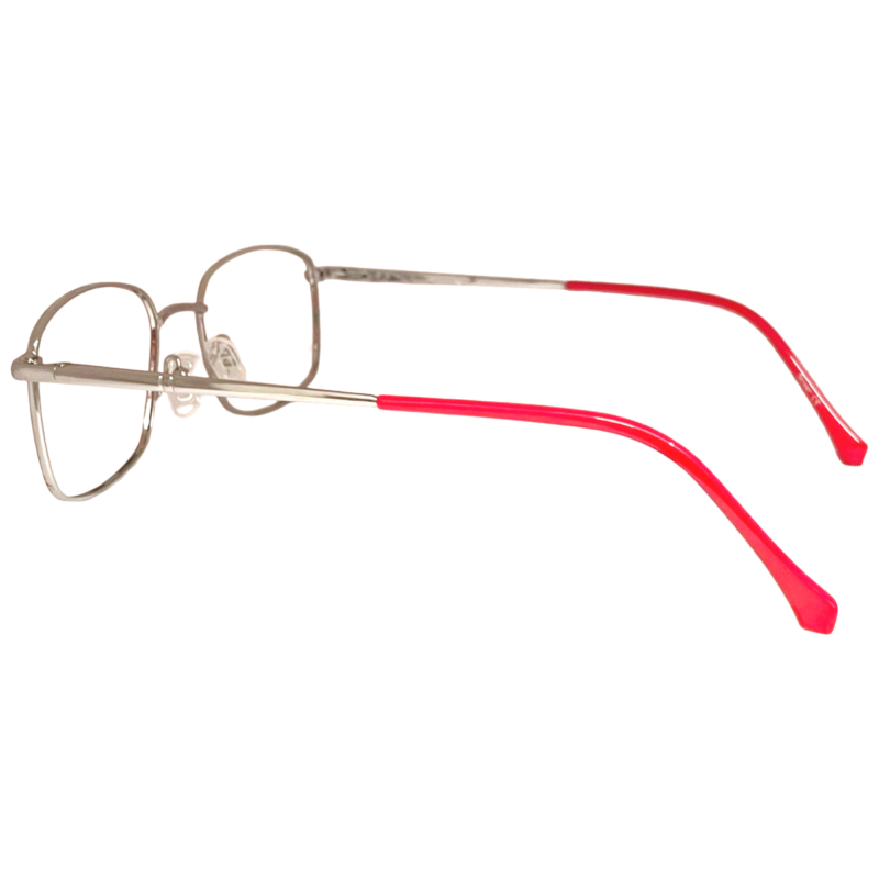 Rectangle Metal Eyeglasses