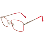 Rectangle Metal Eyeglasses