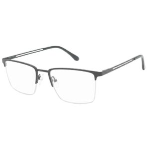 Gun Metal Square Frame eyeglasses for Men and women | Jack Berry